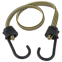 KEEPER 06120 24-inch Narrow Flat Bungee Cord Strap w/ Covered Steel Hooks - £14.14 GBP