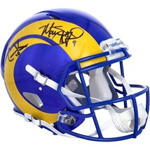 Matthew Stafford / Cooper Kupp Autographed Rams Speed Authentic Helmet Fanatics - £703.54 GBP