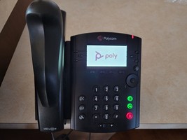 Polycom Model VVX 311 VOIP Phone with Handset and Cord Factory Reset - £27.08 GBP