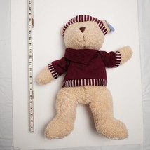 NWT Make A Wish Bear Helzberg Diamonds Exclusivel I Am Loved Brown Sweater Hat - £9.60 GBP