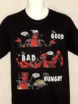 Deadpool Comic Book T-shirt Mens Medium Large XL Black NEW Taco Vintage Marvel - £14.81 GBP