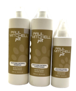 Paul Mitchell Pet  Soothing Oatmeal Shampoo &amp; Conditioner 16.9 &amp; Spray 8... - $55.95