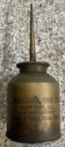 1953 Interlocking Fence Company Oil Can - 50th Anniversary - Morton Buil... - $46.58