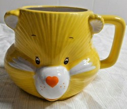 Care Bear Funshine Yellow Coffee Tea Mug Teddy 1984 3D Decorated Inside ... - $24.99