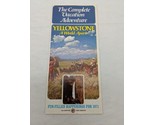 1971 The Complete Vacation Adventure Yellowstone A World Apart Travel Br... - $29.69