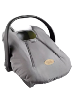Cozy Cover Original Outdoor Infant Carrier Cover (Sharkskin Gray / White... - $19.31