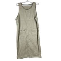 Mountain Lake II Women&#39;s Button Down Maxi Dress Size 2X Khaki - £18.11 GBP