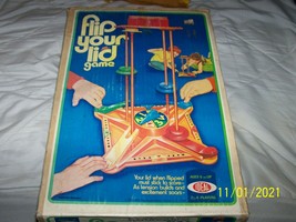 1976 Ideal Flip Your Lid Game Complete in Box - $25.00