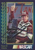 Autographed Bill Elliott 1993 Maxx Racing (#9 Budweiser Team) Race Win Victory L - £28.76 GBP
