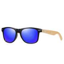 Pink Sunglasses Wood Bamboo Sun Glasses Women Fashion Mirror Eyewear Man Brand D - £22.55 GBP