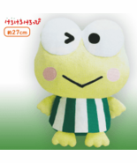 Japan KeroKeroppi Border Fashion BIG Plush Toy ver.1 - 27cm Birthday Gift - €38,29 EUR