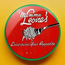 Mamma Leone&#39;s Restaurant NYC Vintage Pin Button Pinback Entertains Your ... - £23.07 GBP