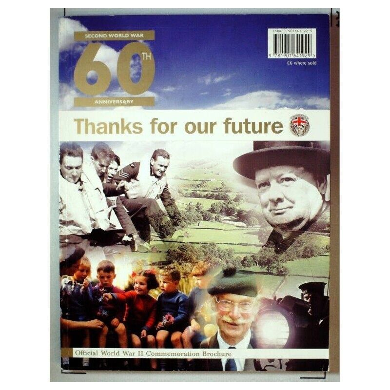 Thanks For Our Future Magazine Book mbox2699 Second World War 60th... - $6.88
