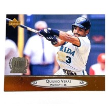 Quilvio Veras 1996 Upper Deck Bronze #74 Florida Marlins MLB Baseball - £1.57 GBP