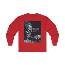 Kind Of Blue Miles Davis Graphic Print Crewneck Unisex Long Sleeve Tee S... - $21.40+