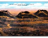 Volcanic Spatter Cones Craters of the Moon ID UNP Linen Postcard H30 - $2.92