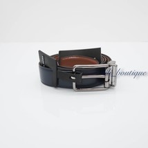 NWT Michael Kors Men Cut to Size Reversible Dress Belt Leather Luggage N... - $38.95