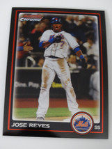 2010 Bowman Chrome #149 Jose Reyes New York Mets Baseball Card - £0.78 GBP
