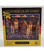 *I) Rothenburg ob der Tauber 1000 Piece Jigsaw Puzzle Dowdle Folk Art 19... - £9.48 GBP