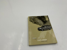 2003 Ford Explorer Owners Manual Handbook OEM K02B02022 - £21.11 GBP