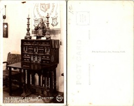 California San Diego Junipero Serra Museum Spanish Desk RPPC Antique Pos... - £24.52 GBP