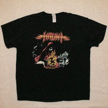 HAUNT  BURST INTO FLAME Album Cover T-shirt Men&#39;s Size XL - £11.49 GBP