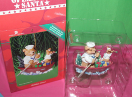 American Greetings Operation Santa Holiday Ahoy Navy 6th Ann Ornament 2001 - £15.08 GBP