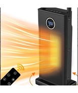 Portable Electric 2000W Space Heater with Thermostat - $34.65