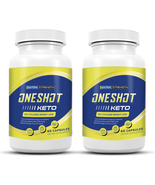 One Shot Keto Diet Pill Advanced Weight Loss Metabolic Support 2 Pack - £34.26 GBP