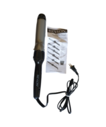 Revlon Heat Curling Iron Black &amp; Gray 1-1/2&quot; Ceramic Barrel Dual Voltage... - $15.67 CAD