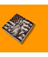 Patriotic USA Keepsake Box – Laser‑Engraved American Flag Gift - $32.00