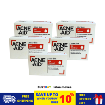 5X ACNE-AID Face and Body Soap Bar Oil Control For Acne Prone and Oily Skin 100g - £36.78 GBP