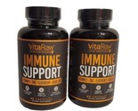 2 x VitaRaw Immune Support Formula  Zinc Elderberry Vit C Olive Leaf 120... - $22.76