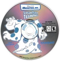 Disney Pixar Monsters Inc Scream Team Training  Microsoft Windows PC CD - £9.64 GBP+