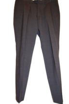 Black Striped Men&#39;s Wool Italy Dress Pants Size EU 56 US 38 - $37.05