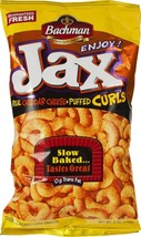 Bachman Jax Real Cheddar Cheese Puffed Curls 6 oz. Bag (3 Bags) - £20.11 GBP