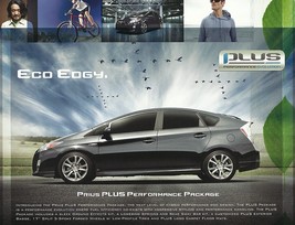 2011/2012 Toyota PRIUS HYBRID PLUS Package sales brochure sheet 11 US - $6.00