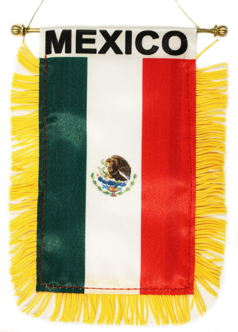 Mexico Window Hanging Flag - $3.30