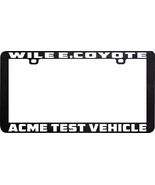 WILE E COYOTE ACME TEST VEHICLE FUNNY HUMOR LICENSE PLATE FRAME - £10.27 GBP