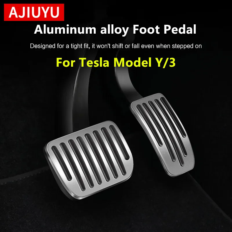 AJIUYU Aluminum alloy Foot Pedal For Tesla Model 3 Y 20-23Car Accelerato... - $7.93+