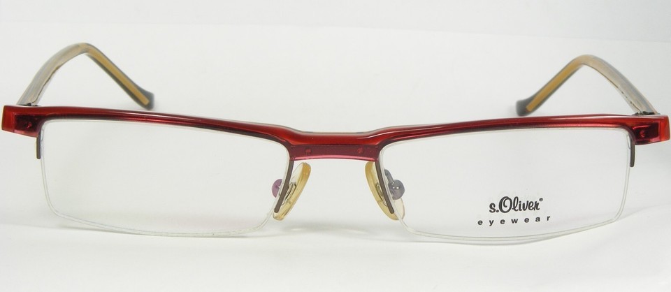 S. Oliver Mod. 1277 C2 Lunettes Roses-Rouges Monture 51-18-140mm Allemagne Item image 2