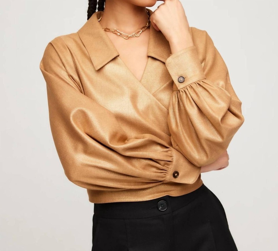 Fifteen Twenty Sloane Wrap Shirt Size S - $114.84