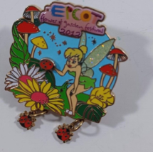 2012 Disney Parks EPCOT Flower and Garden Festival tink Topiary Pin LE 5000 rare - £31.03 GBP