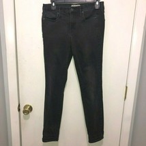 Madewell Black Skinny Stretch Jeans SZ 28 Inseam 28&quot; - $12.86