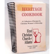 HERITAGE COOKBOOK A Collection of Recipes by Christian Women&#39;s Fellowshi... - £8.71 GBP