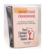 HERITAGE COOKBOOK A Collection of Recipes by Christian Women&#39;s Fellowshi... - £8.71 GBP