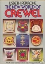 The New World of Crewel Lisbeth Perrone with Transfers - £6.40 GBP