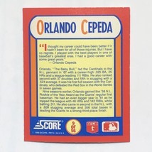 Orlando Cepeda 1990 Score #9 MVPs Magic Motion 3D Hologram MLB Baseball Card - £0.77 GBP
