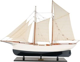 Ship Model Watercraft Traditional Antique Wander Bird Boats Sailing Painted - £817.12 GBP