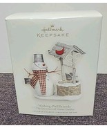 Hallmark Keepsake Ornament  Wishing Well Friends 2007 Snowman of Winter ... - $12.25